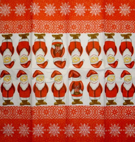 NW-185 Weihnachtsmann - 4-lagig - Colourful Life - Taschentuch